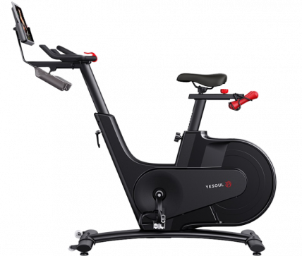 Велотренажер YESOUL Smart Spinning bike V1 белый - 2