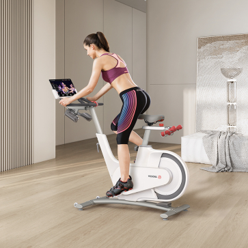 Велотренажер YESOUL Smart Spinning bike V1 белый - 9