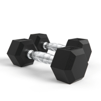Гантели DFC гексаг. обрезиненная пара DB001-9 кг