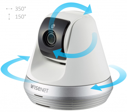 Видеоняня Wi-Fi Wisenet SmartCam SNH-V6410PNW - 5