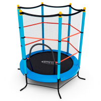 Батут детский DFC SMRKIDS 55" с сеткой, BLUE