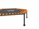 Батут UNIX Line FITNESS Lite Orange (130 cm) - 4