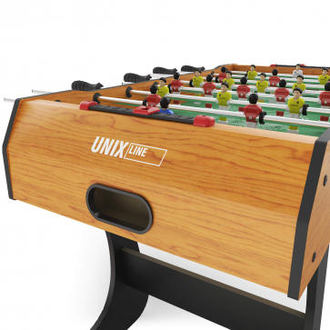 Игровой стол складной UNIX Line Футбол - Кикер (122х61 cм) Wood - 9